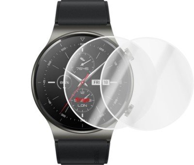 Huawei Watch GT2 46 mm Ekran Koruyucu Şeffaf TPU Film 2 Adet